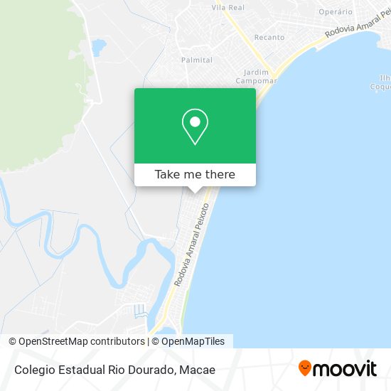 Colegio Estadual Rio Dourado map