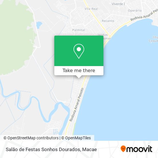 Salão de Festas Sonhos Dourados map