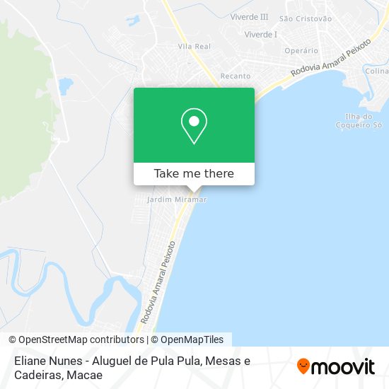 Eliane Nunes - Aluguel de Pula Pula, Mesas e Cadeiras map