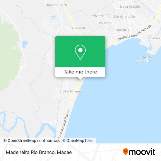 Madeireira Rio Branco map