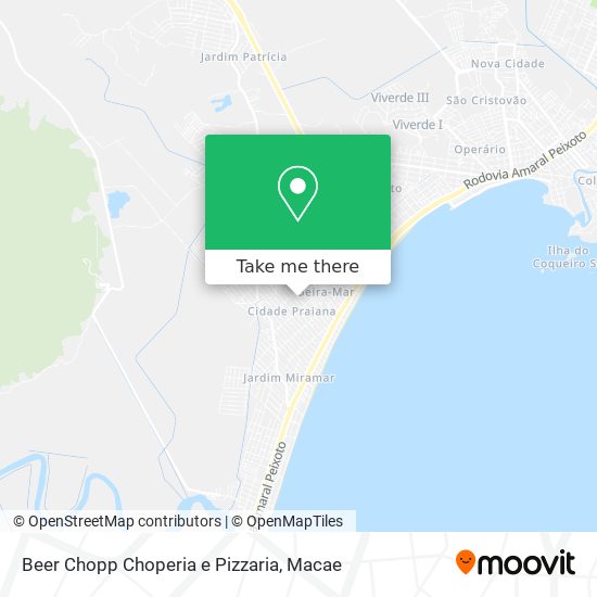 Beer Chopp Choperia e Pizzaria map
