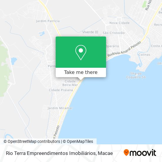 Rio Terra Empreendimentos Imobiliários map