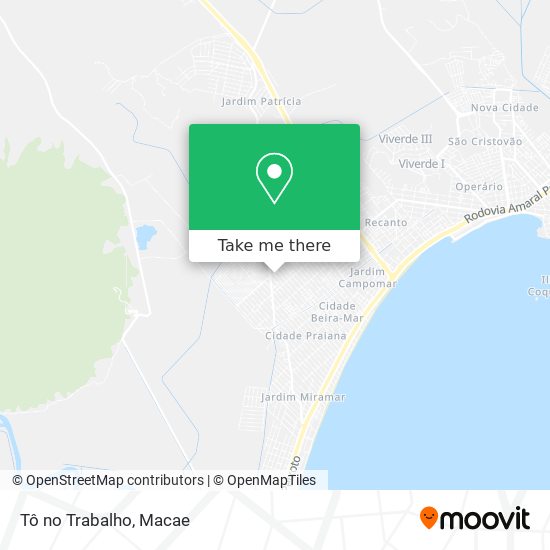 Tô no Trabalho map