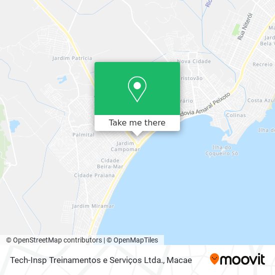 Tech-Insp Treinamentos e Serviços Ltda. map