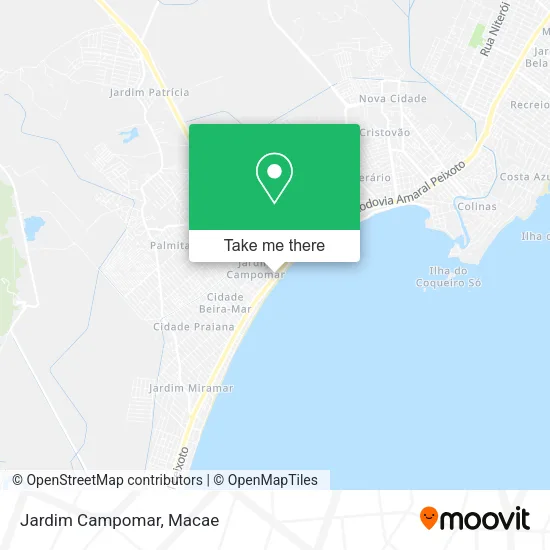 Jardim Campomar map