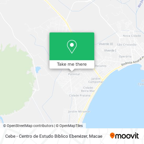 Cebe - Centro de Estudo Bíblico Ebenézer map
