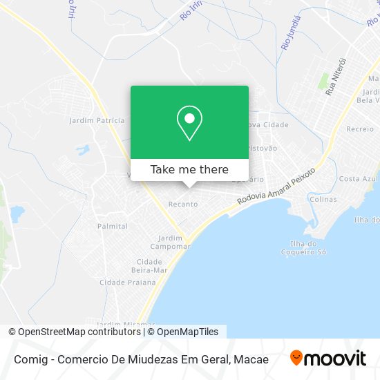 Comig - Comercio De Miudezas Em Geral map