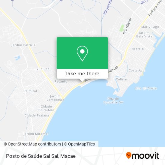 Posto de Saúde Sal Sal map