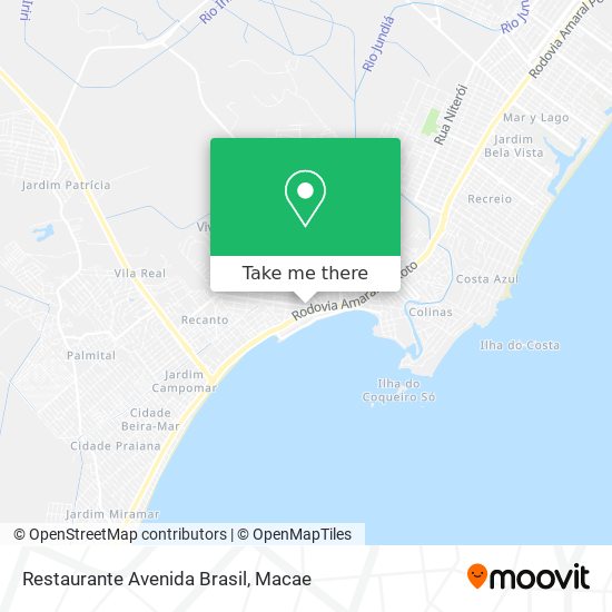 Restaurante Avenida Brasil map