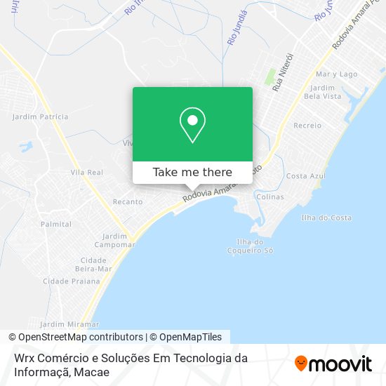 Wrx Comércio e Soluções Em Tecnologia da Informaçã map