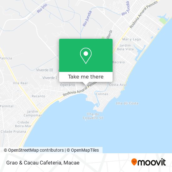 Grao & Cacau Cafeteria map