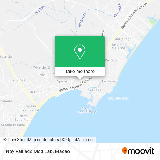 Ney Faillace Med Lab map
