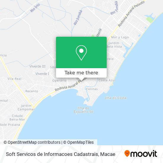 Soft Servicos de Informacoes Cadastrais map