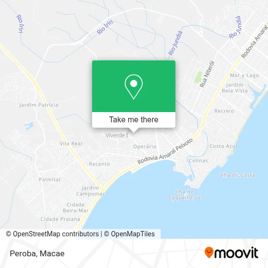 Peroba map