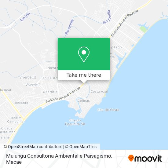 Mulungu Consultoria Ambiental e Paisagismo map