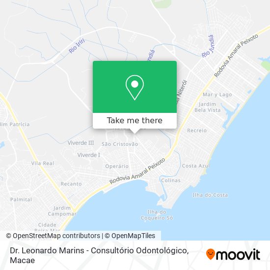 Dr. Leonardo Marins - Consultório Odontológico map