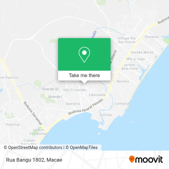 Rua Bangu 1802 map