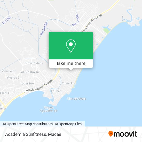 Academia Sunfitness map