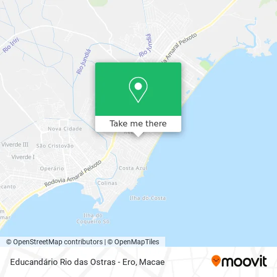 Educandário Rio das Ostras - Ero map