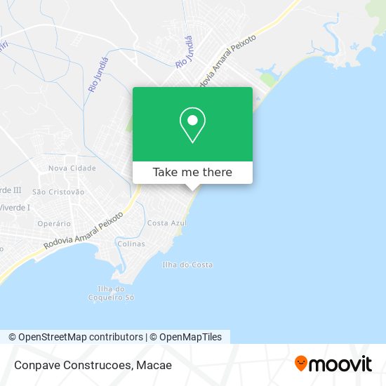 Conpave Construcoes map
