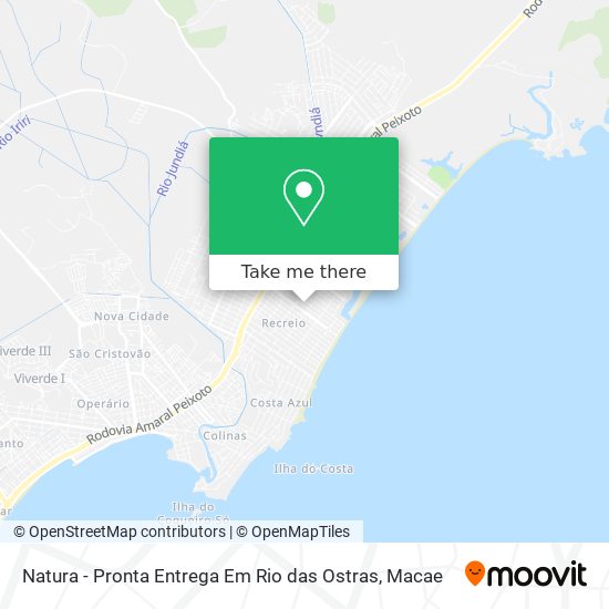 Natura - Pronta Entrega Em Rio das Ostras map