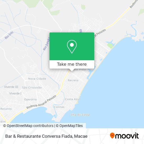 Bar & Restaurante Conversa Fiada map