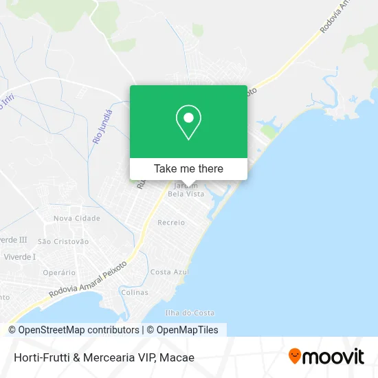 Horti-Frutti & Mercearia VIP map