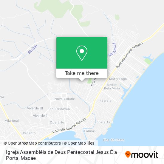 Igreja Assembléia de Deus Pentecostal Jesus É a Porta map