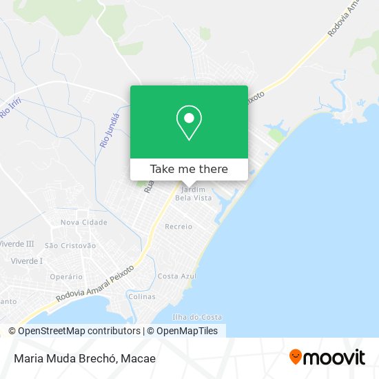 Maria Muda Brechó map
