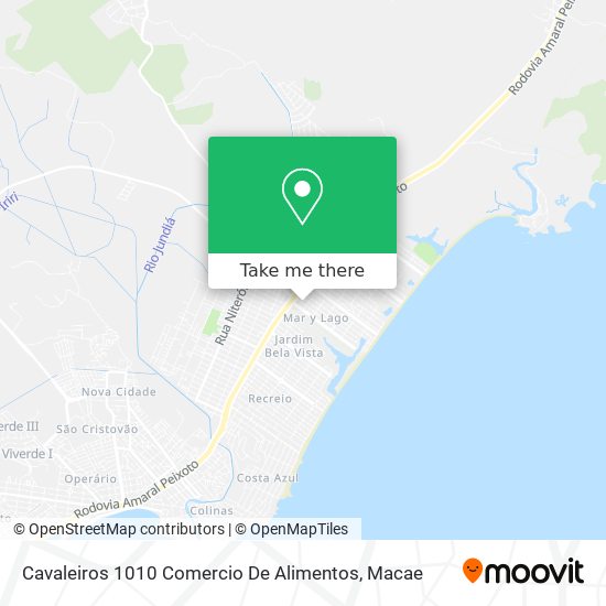 Cavaleiros 1010 Comercio De Alimentos map