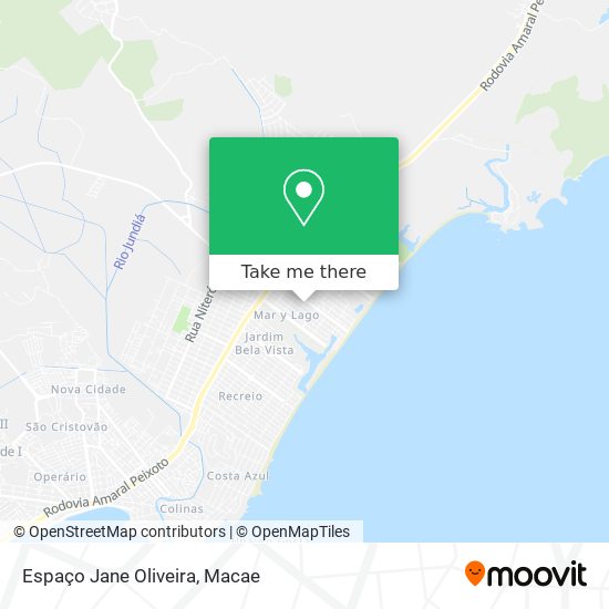 Espaço Jane Oliveira map