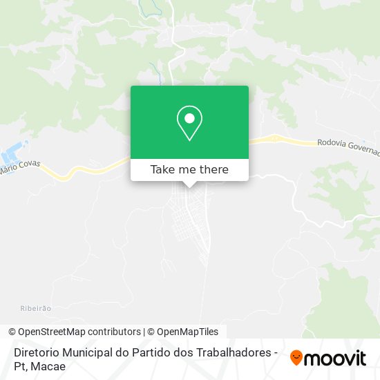 Diretorio Municipal do Partido dos Trabalhadores - Pt map