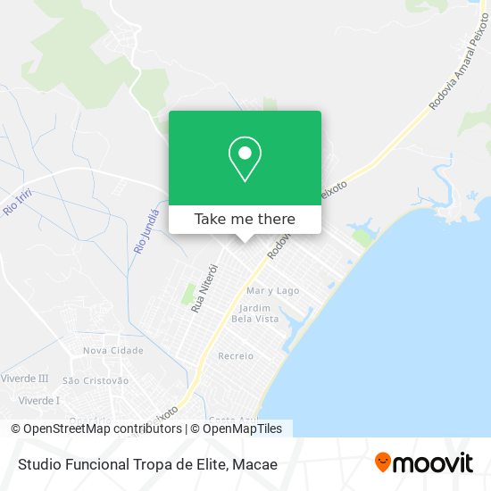 Studio Funcional Tropa de Elite map