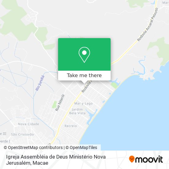 Igreja Assembléia de Deus Ministério Nova Jerusalém map