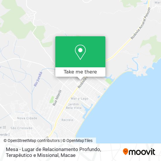 Mesa - Lugar de Relacionamento Profundo, Terapêutico e Missional map