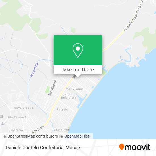 Daniele Castelo Confeitaria map
