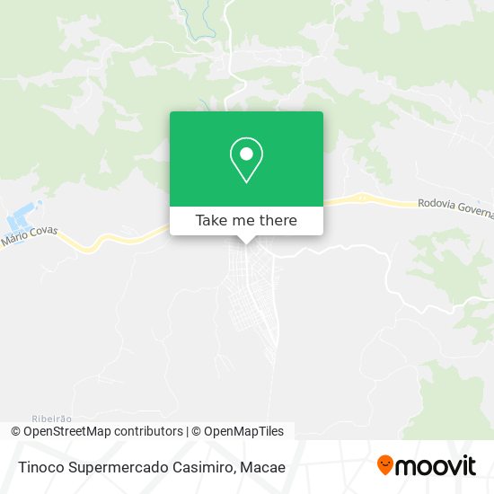 Tinoco Supermercado Casimiro map