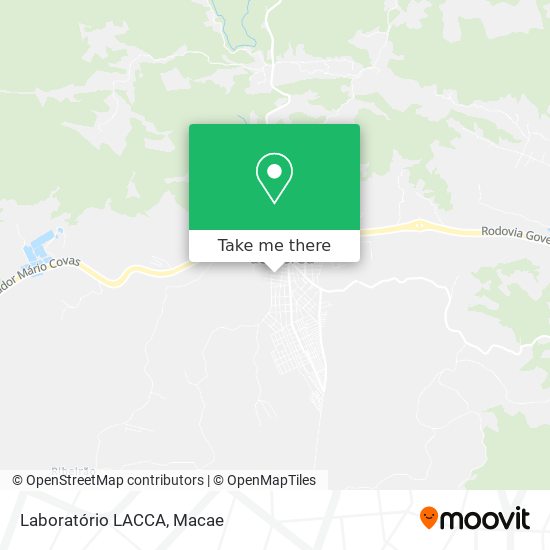 Laboratório LACCA map