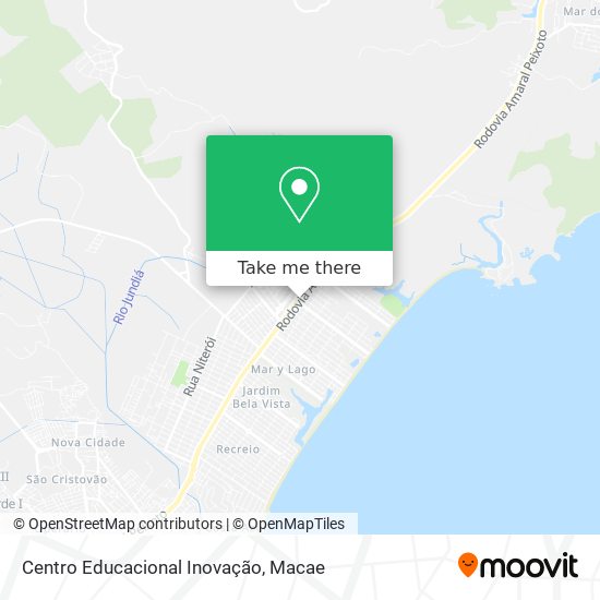 Centro Educacional Inovação map