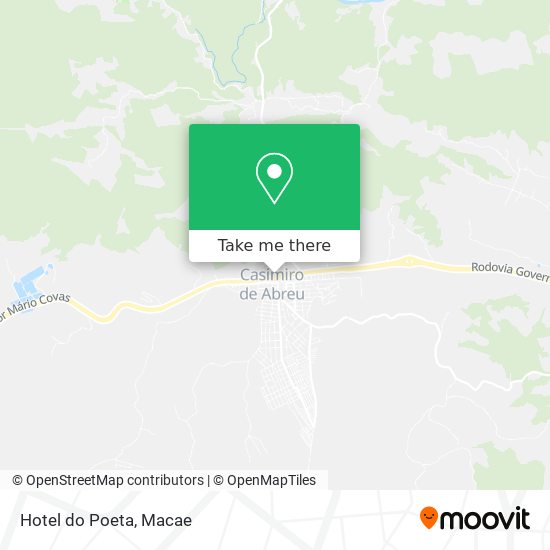 Hotel do Poeta map