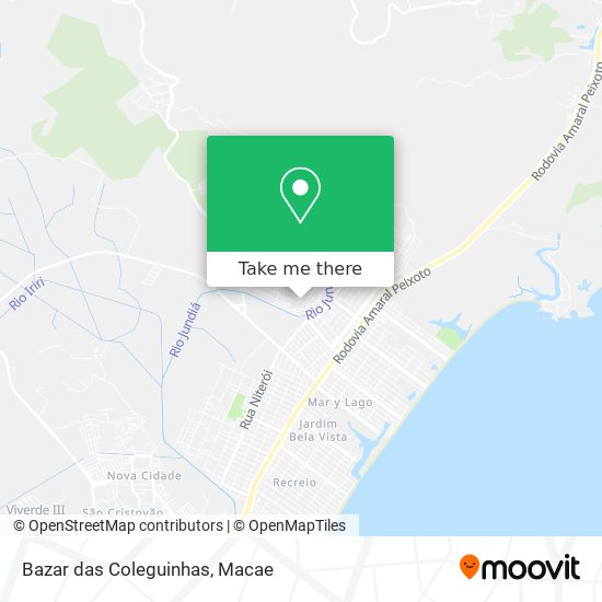 Bazar das Coleguinhas map