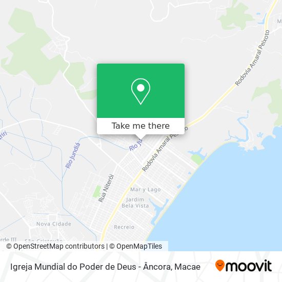Igreja Mundial do Poder de Deus - Âncora map