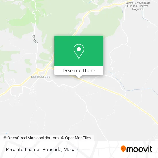 Recanto Luamar Pousada map