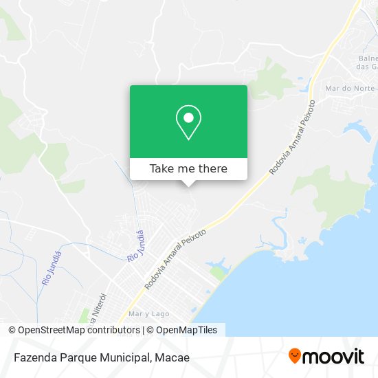 Fazenda Parque Municipal map