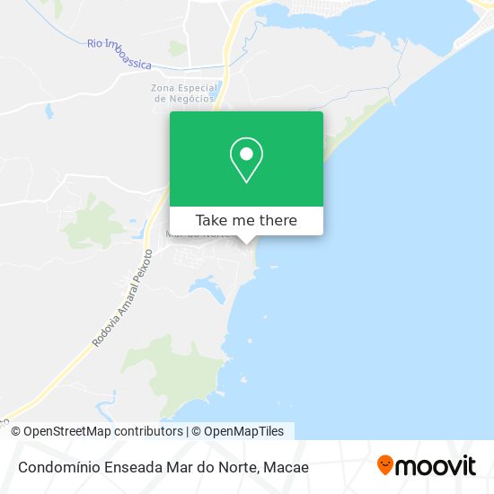 Condomínio Enseada Mar do Norte map