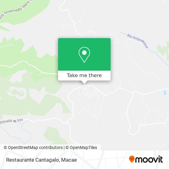 Restaurante Cantagalo map