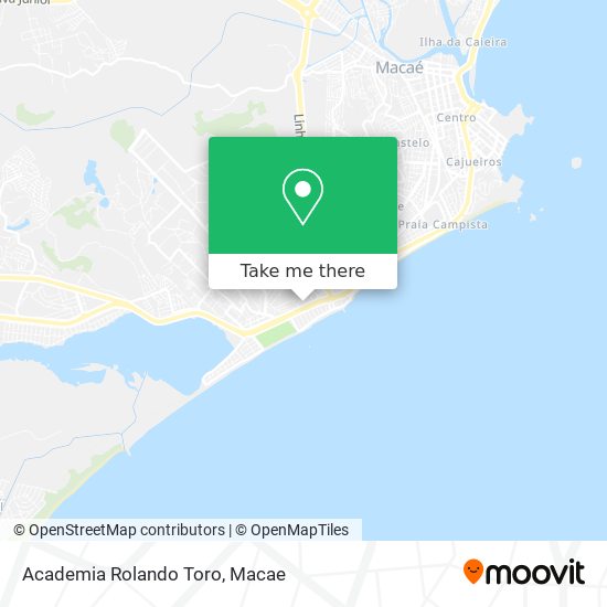Academia Rolando Toro map
