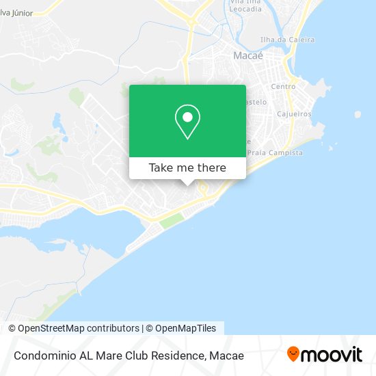 Condominio AL Mare Club Residence map