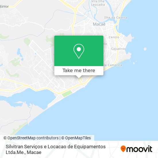Silvitran Serviços e Locacao de Equipamentos Ltda.Me. map