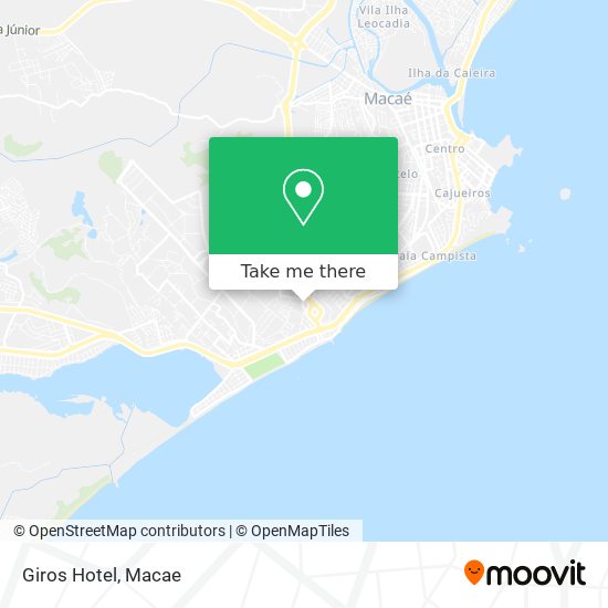 Giros Hotel map